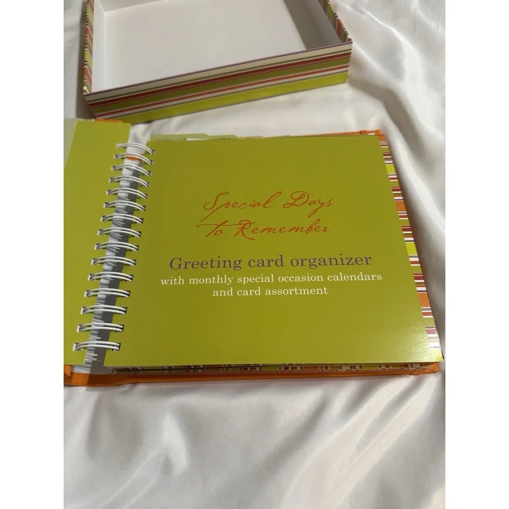 Vintage Greeting Card Organizer Includes 11 Cards‎ W/Envelopes Books Are Fun
